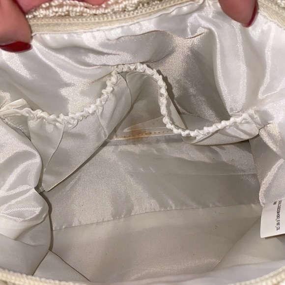 The Sak Tan/Cream Crochet Beaded Shoulder Bag - Picture 6 of 15